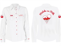 Blouse white Kölle Heart-Skyline