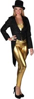 Frack Lurex schwarz