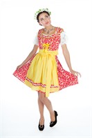 Dirndl Laura   Oktoberfest  (Kleid,Schürze)