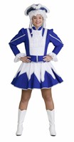 dansmarietje blauw/wit 2-dlg