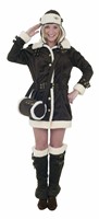 Flyer-woman (2pcs) dress,belt