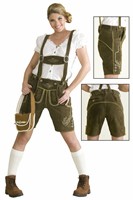 Leather pants olive green