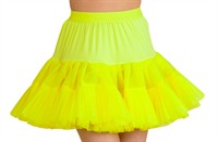 Petticoat neon gelb
