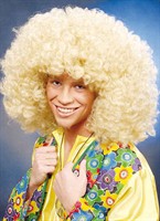 Perücke blond Super Afro 