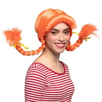 Wig braids orange