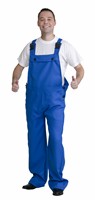 Blue worker trousers