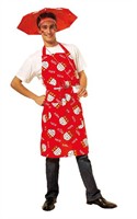 Beer apron Cologne red, one size