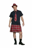 skirt red plaid
