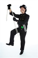 Schoorsteenveger broek,jas   (Texturé)