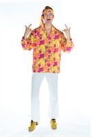 Blouse Flower Power orange (blouse,headband)