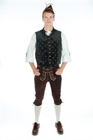 Tirolervest groen 