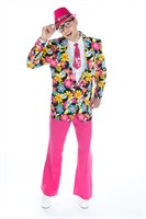 Jacket Flower Power black