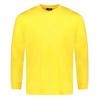 Shirt lange mouw geel