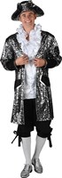 Jas glamour zilver