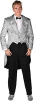 Slipjas lurex zilver