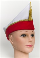 Komiteemütze rot/weiss