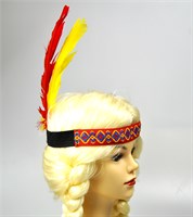 Indian headband red 