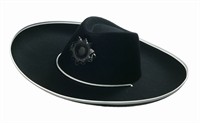 Hat Cowboy large,  (H=10 cm)size 59