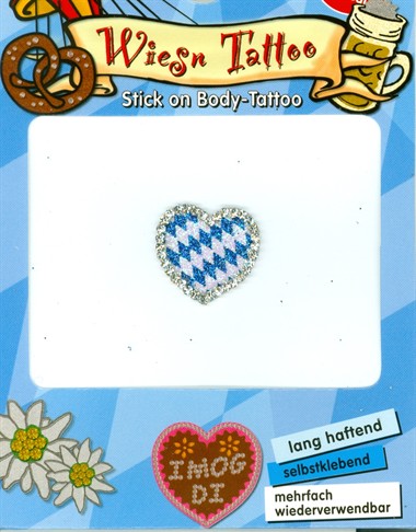 Tattoo Strass Bayern (Herz) 