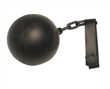 Boevenbal met ketting (Ø=11 cm)
