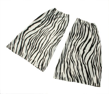 Beenwarmers zebra p.paar (L=33 cm)