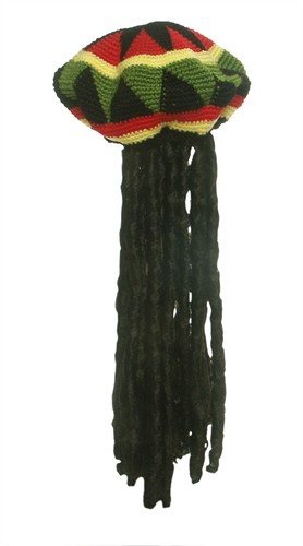 Jamaica-muts met Dreadlocks