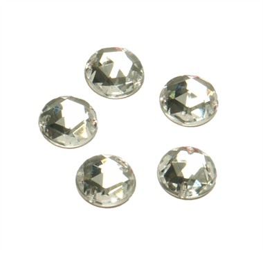 Stenen rond zilver 24 st. (10 mm)