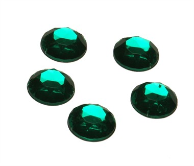 Strass-kreis Grün 24 Stück (20 mm)