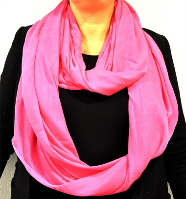 Sjaal neon pink
