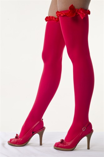 Stockings Britney red 