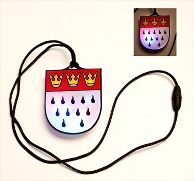 Ketting met blinky Keulen wapen