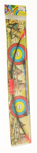 peil en boog plastik 72cm.