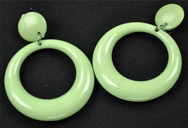 oorbellen creolen groen