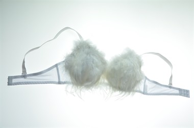 Feathers bra  white  B80-85