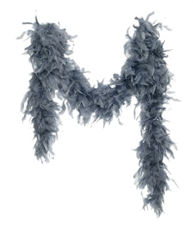 Boa grijs (L=180 cm)