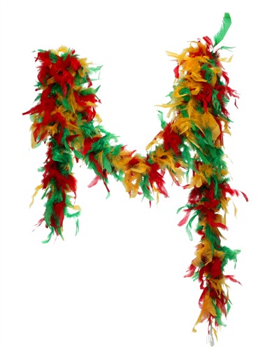 Boa rood/geel/groen 180cm