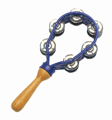 Tamboerijn met greep blauw (L=28 cm)