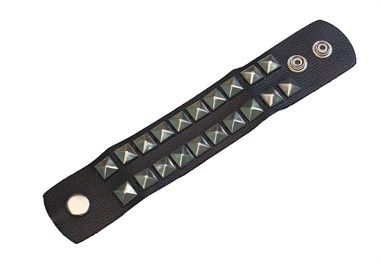 Punker armband Doppelt (B=4 cm)