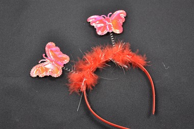 Diadeem wiebel  vlinder (rood)