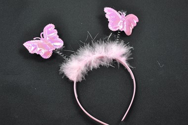 Haarreif Wankel Schmetterling (Rosa)