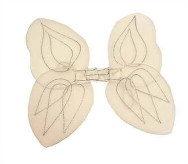 Angel wings, white (46x46 cm)