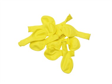 Ballonnen geel 100st. (65 cm omvang)