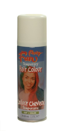 Haircolour Spray weiß 