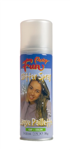 Glitter-Spray Rot 