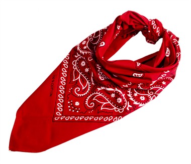 Bandana rood (55x55 cm)