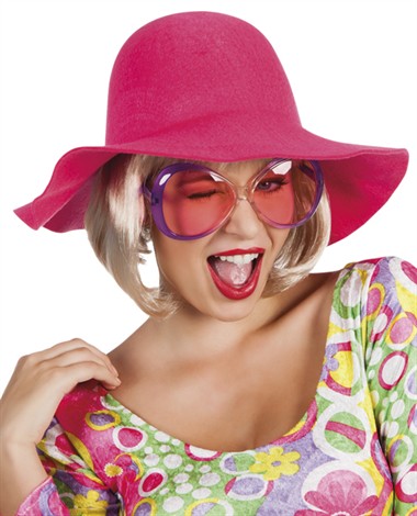 Slappe hoed roze