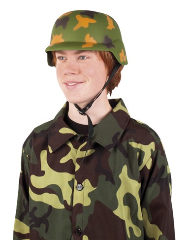 Camouflage Helm 
