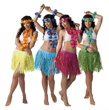 Hawaii set roze Kalia 4 delig