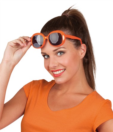 Brille orange Julie