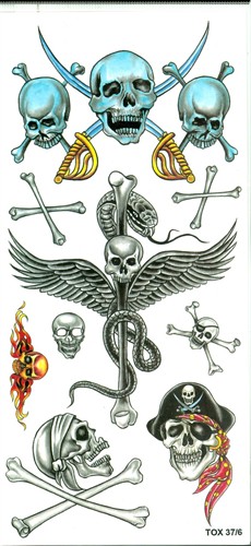 Tatoeage piraat 